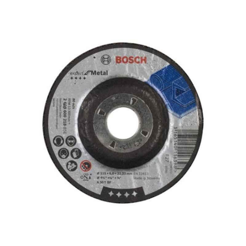Bosch 2608600218 115mm Black Metal Grinding Disc
