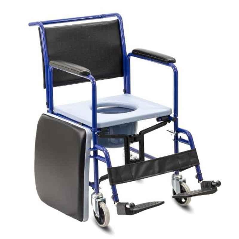KosmoCare 17.5x38 inch Prime Commode Wheelchair, RMR201