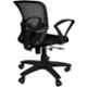 Sunview Black Medium Back Office Revolving Chair