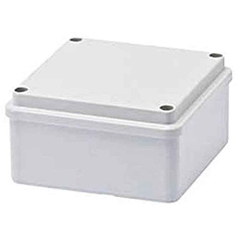 Gewiss GW44204 Plastic Grey Junction Box, 100x100x50 mm
