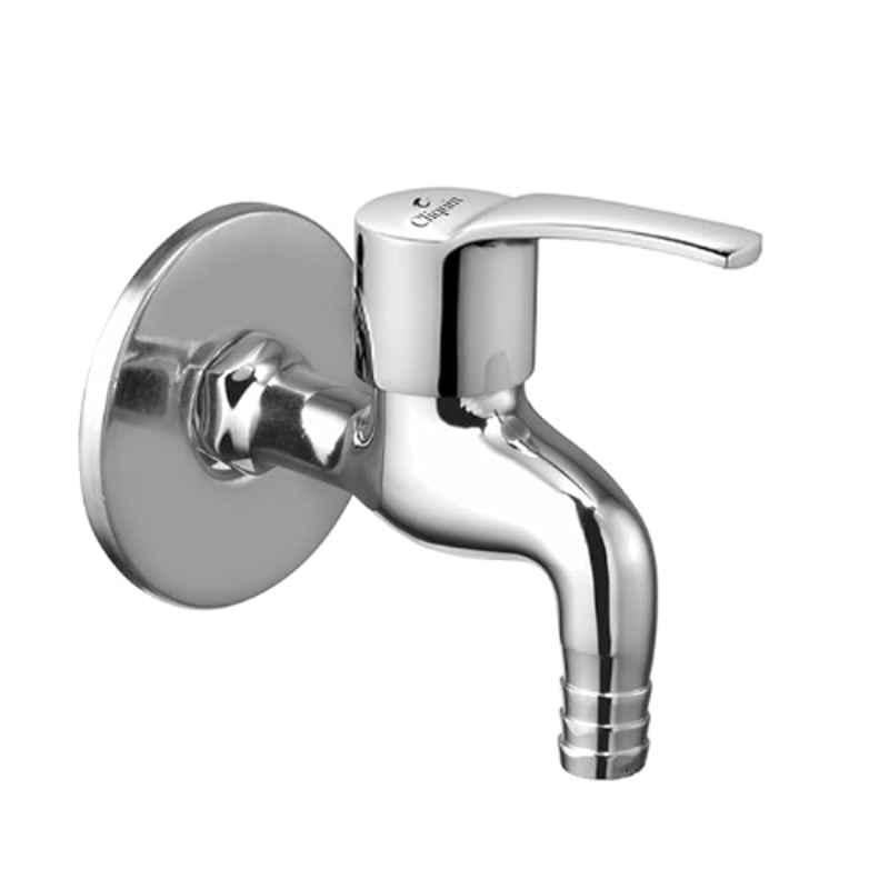 Cliquin Magic Topaz Brass Silver Chrome Finish Nozzle Bathroom Tap for Washing Machine, Garden & Outdoor Use