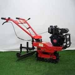 Really 4.82HP 247cc 4 Stroke 150mm Diesel Engine Chain Cultivator with Plough, Hoe, Ridger & Rage Blow Attachement