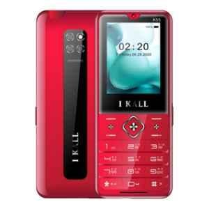 I Kall K55 2.4 inch Red Dual Sim Keypad Feature Phone