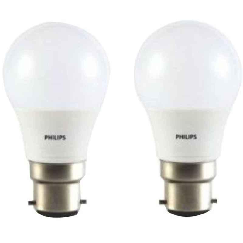 Philips 4W Yellow Standard B22 LED Bulb, 929001254813 (Pack of 2)