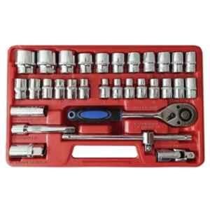 Imported 32 Pcs Alloy Steel Heavy Duty Combinational Ratchet Socket Set