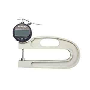 Markvel 0.01x12.7mm Alloy Steel Digital Thickness Gauge with 100mm Throat Depth, 524-0112-100