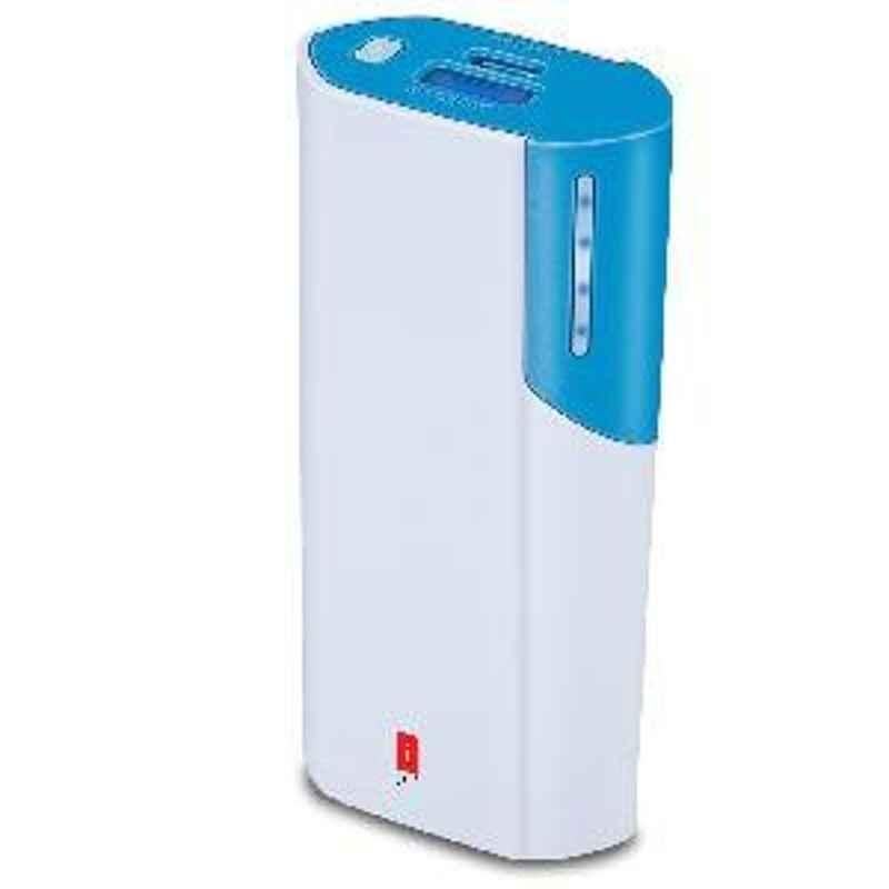 Buy iBall 5000mAh White+Blue Li ion Power Bank PB 5058 Online At
