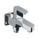 Jaquar Alive Graphite Quarter Turn 2 Way Bib Cock Tap with Wall Flange, ALI-GRF-85041