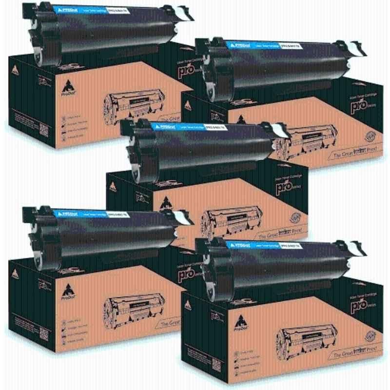Prodot Pro 2600 Pages Black Laser Toner Cartridge, B-B021 TN (Pack of 5)