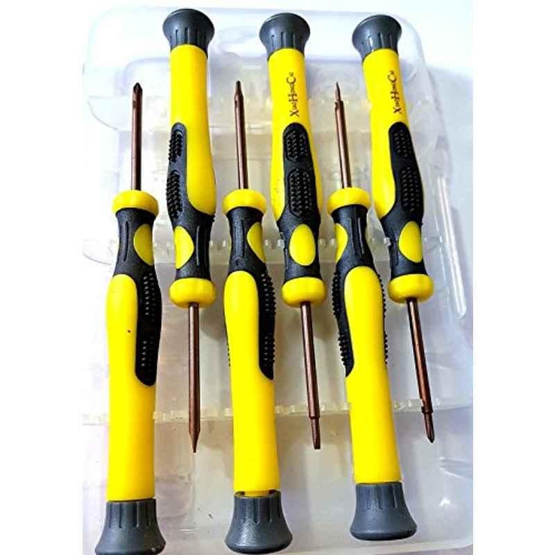 Krost 43800 Plastic 9 In 1 Multifunctional Precisioni Screwdriver Set, White