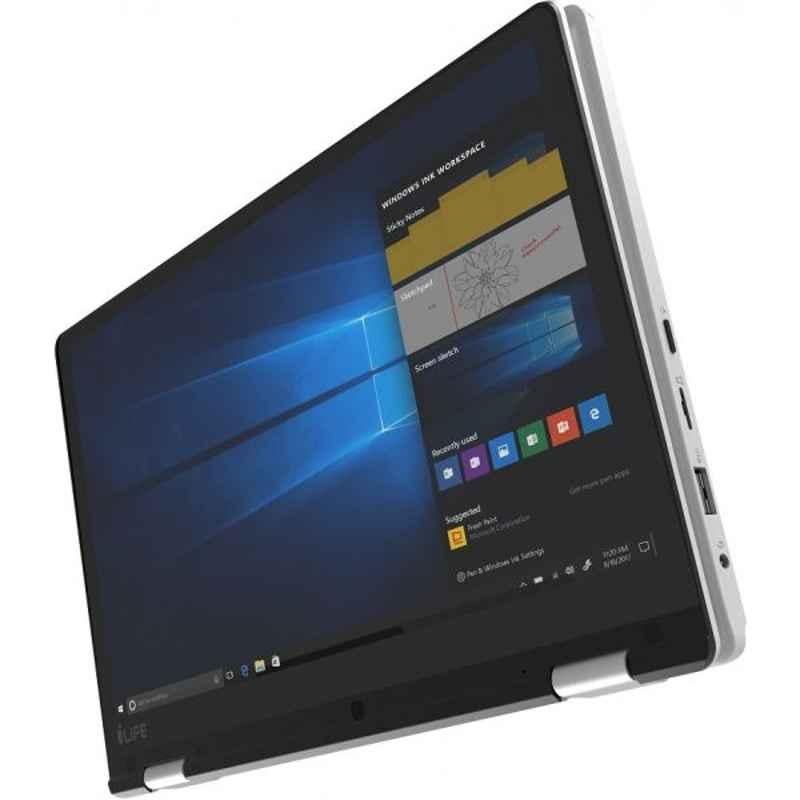 i-Life Zed Note Prime 11.6 inch 2/32GB Silver FHD Window 10 Home Convertible Laptop