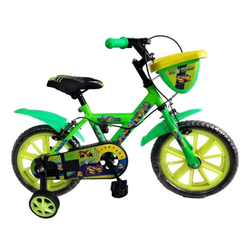 Hi-Bird Mini Dude 16T Green & Yellow Kids Cycle, HB-FGTR16