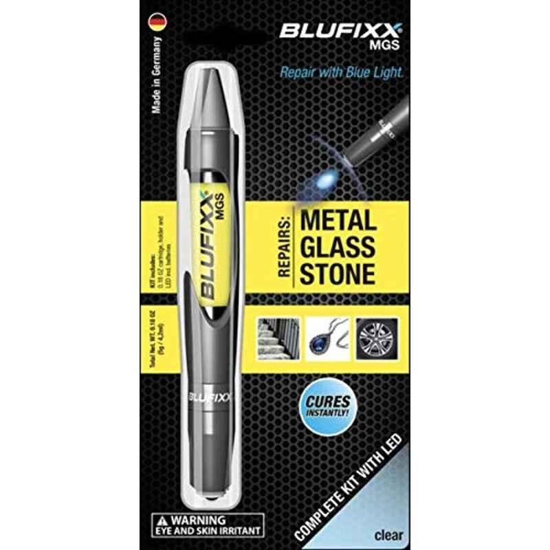 Blufixx Repair Kit For Metal, Glass & Stone With Led Light