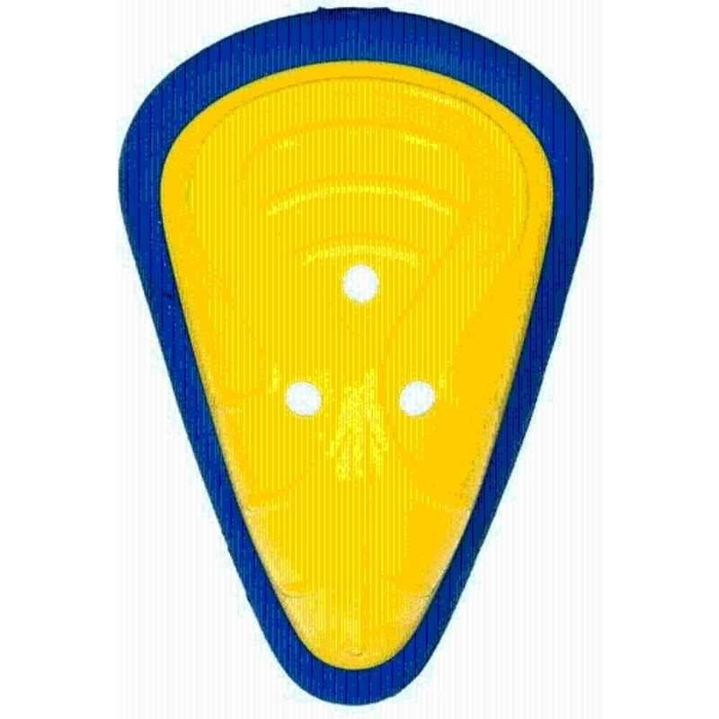 S N International Yellow L Guard for All Sport Abdominal Guard, Size: L