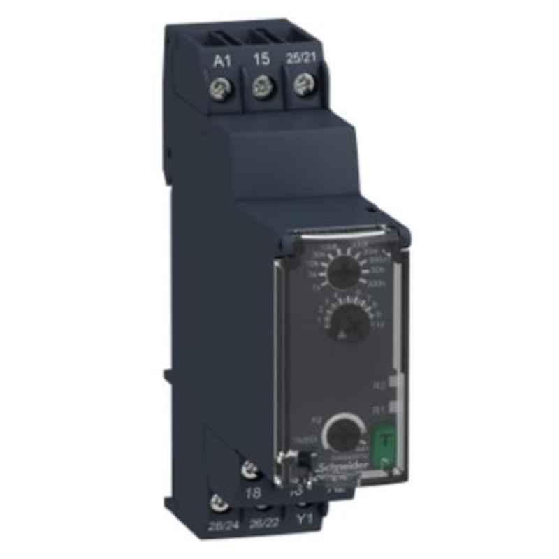 Schneider 24-240 VAC/DC 2 C/O Off-Delay Timing Relay, RE22R2CMR