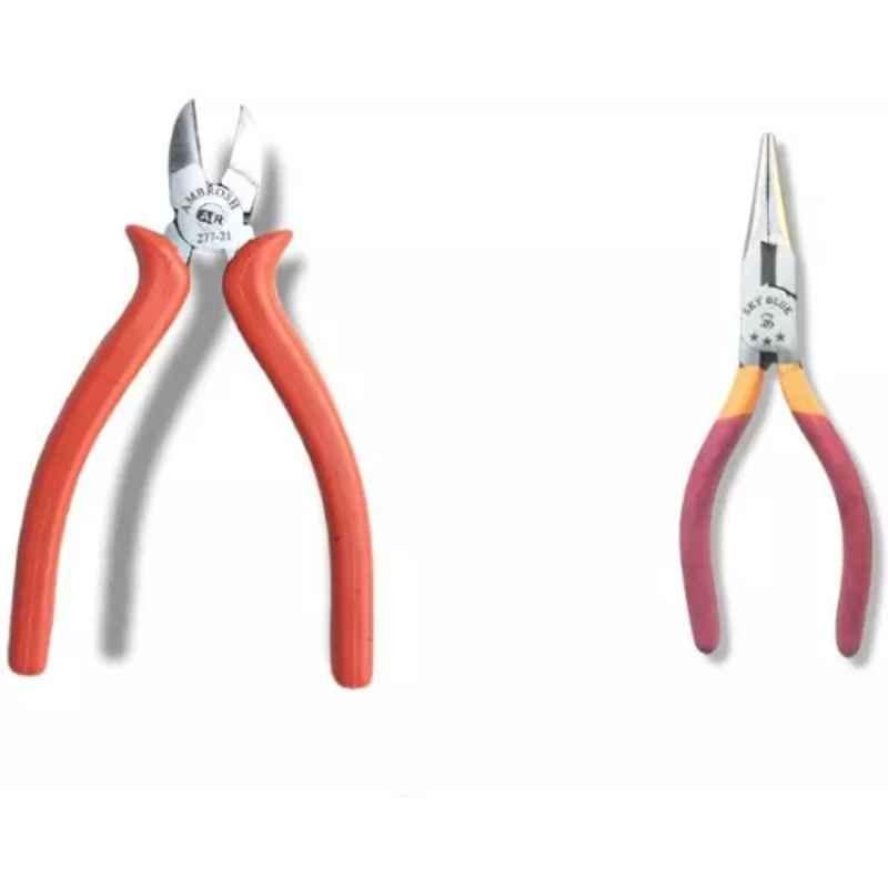 Sky Blue 2 Pcs 7.8 inch Diagonal Plier Combo, SBE_PLIER_0380