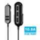 Portronics Car Power 4 Black & Grey Car Charger with 5 Port, POR-761KG
