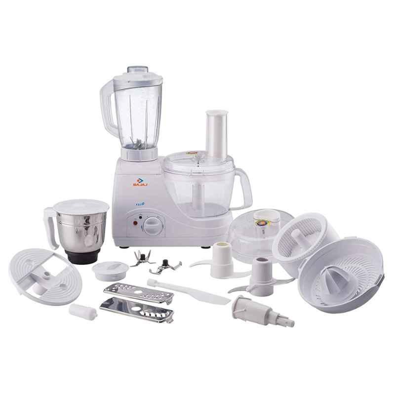 Bajaj 600W FX7 White Food Processor, 410147