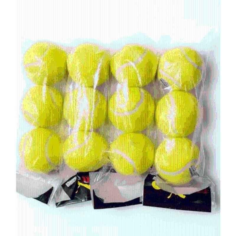 Vishnu Ji VVFT931 Cricket Tennis Ball (Standard) (Pack of 3) Green)