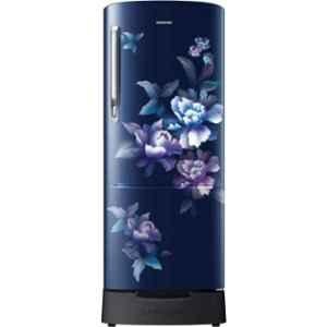 Samsung 183 Litre Himalaya Poppy Blue Direct Cool Single Door 4 Star Refrigerator, RR20C2824HV/NL