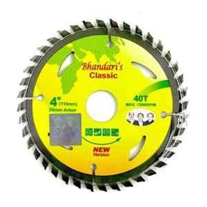 Jon Bhandari Classic 110mm TCT Wood Cutting Circular Saw Blade with 40 Teeth & Pen, 89-XU1H-VFCZ