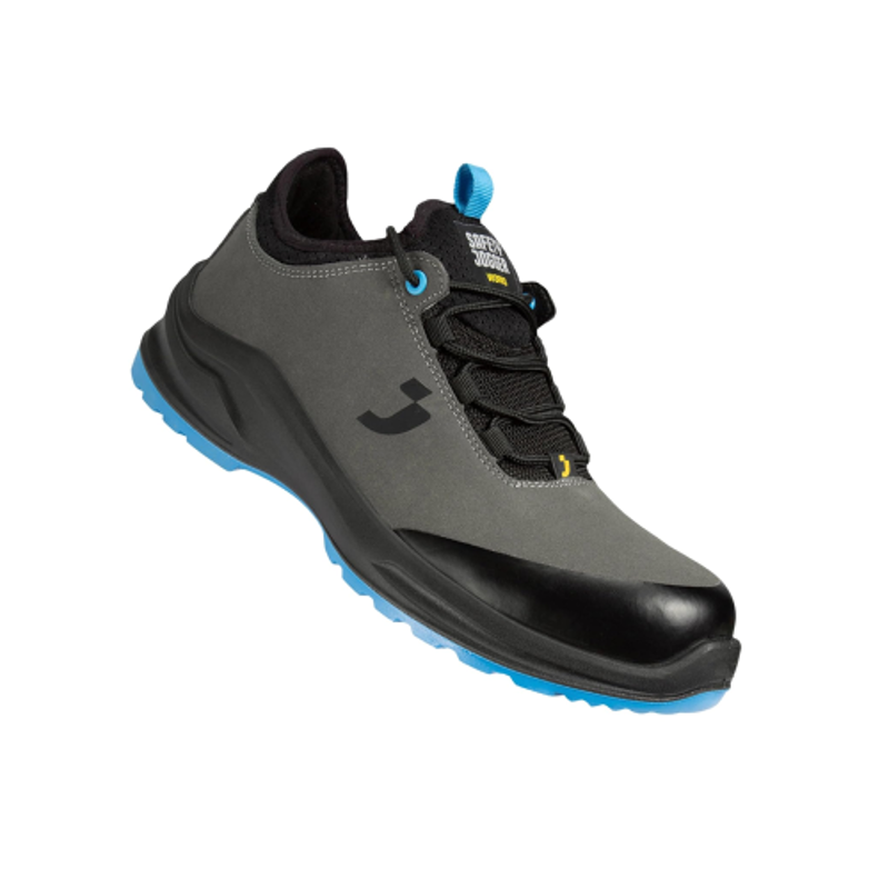 Safety Jogger Modulo S3 Microfiber & Mesh Grey Safety Shoes, Size: 6