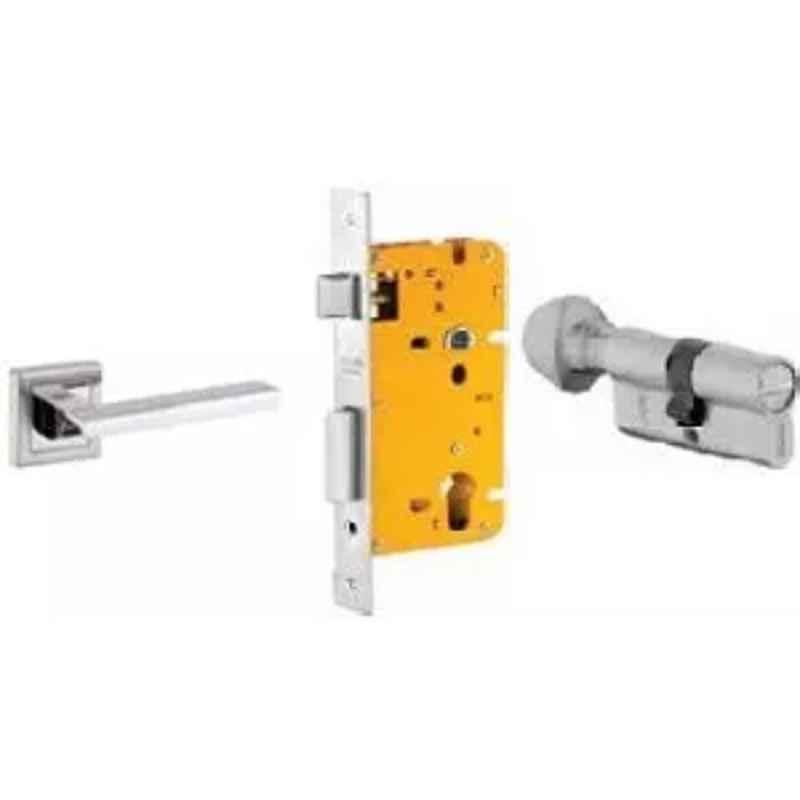 Dorset ML Series Piera 70mm Stainless Steel Door Handle Lock Set with Coin & Knob