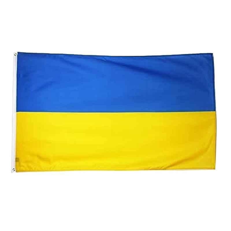AZ Flag 90x150cm Polyester Multicolour Ukraine Flag, Z_214