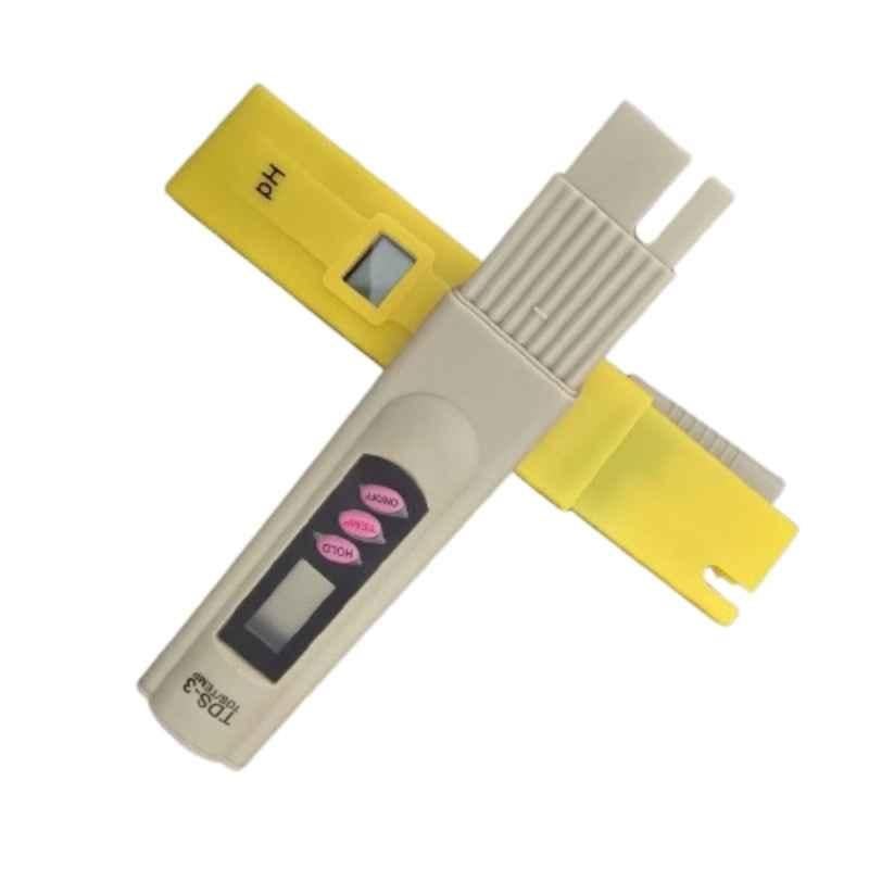 WKM 0.1 pH Accuracy Digital pHep Pocket PH Meter & Water Quality TDS EC Tester Combo