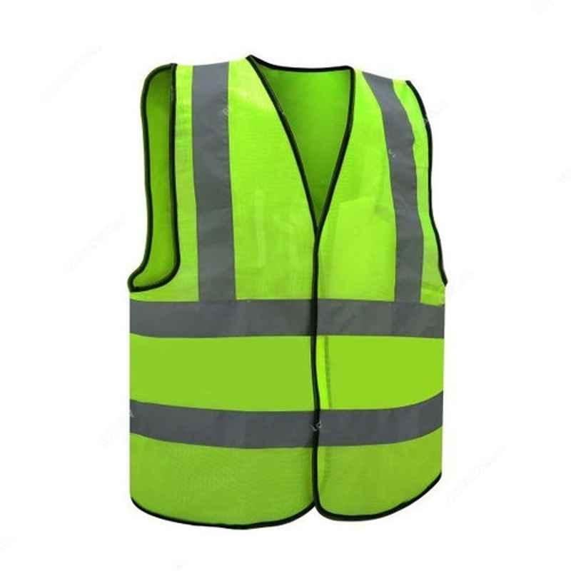 Empiral Glitz E108093207 100% Polyester Green Safety Vest, Size: 4XL