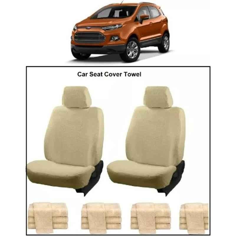 Oscar Beige Aut-Sn-4284 Towel 1 Pcs\\Set Ford Ecosport Car Seat Cover