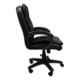 Caddy PU Leatherette Black Adjustable Office Chair with Back Support, DM 61