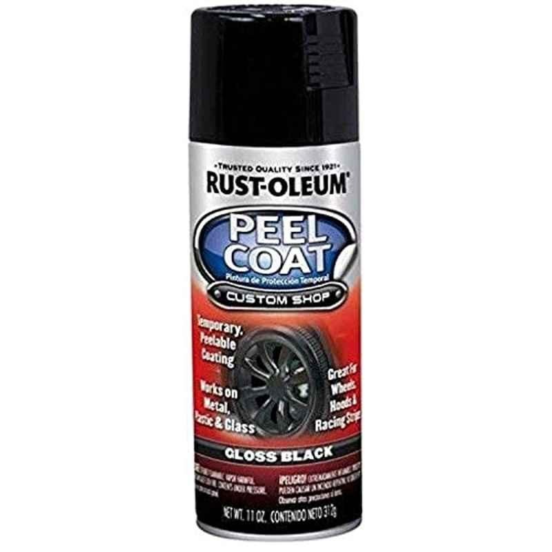Rust-Oleum Peel Coat 11 Oz Black Automotive Spray