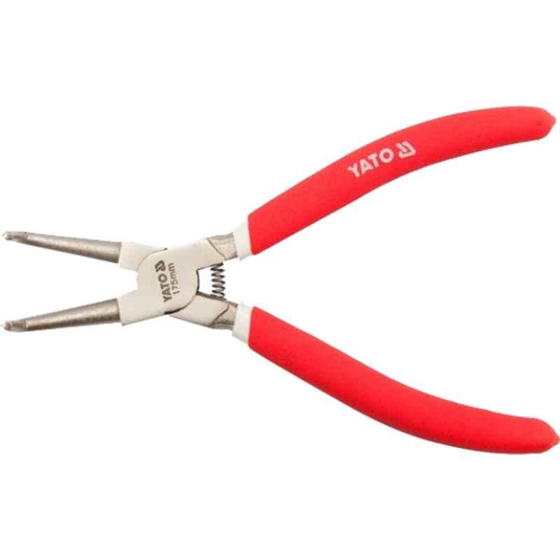 Yato 175mm CrV Internal Bent Circlip Plier, YT-1987
