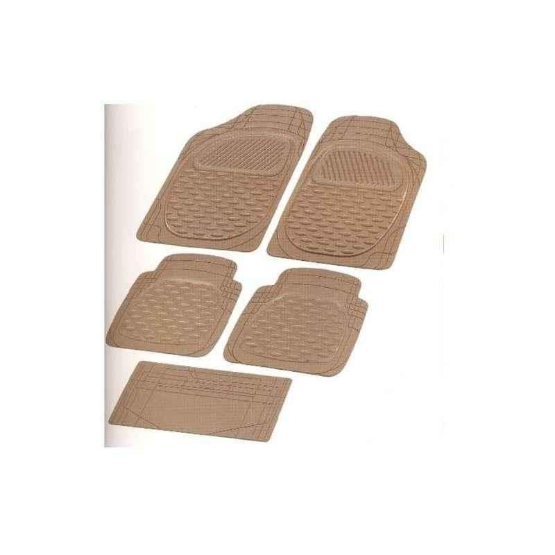 Buy Oshotto 4D Artificial Leather Car Floor Mats For Renault Kwid - Set of  3 (2 pcs Front & one Long Single Rear pc) - Black Online at Best Prices in  India - JioMart.