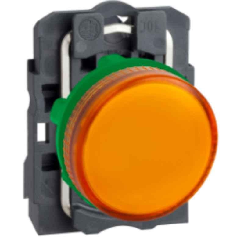 Schneider Harmony 250V Plastic Orange Plain Lens Pilot Ligh for Ba9S Bulb, XB5AV65