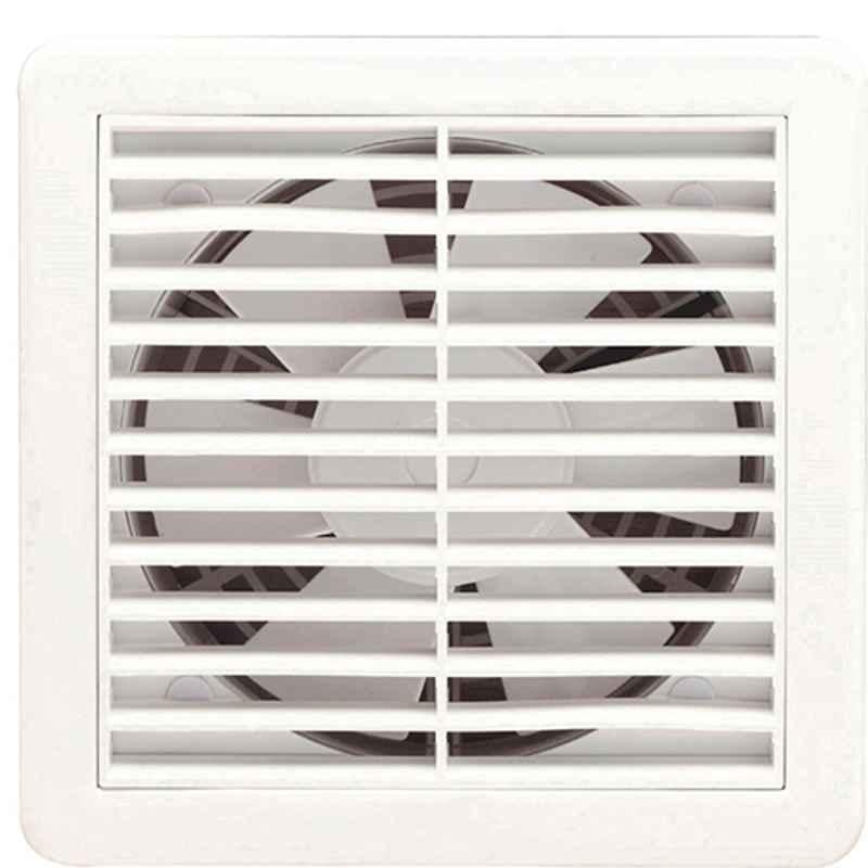 RR 220W 6 inch Square Exhaust Fan with Automatic Shutter, RR-15SAA