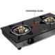 Fogger Nano 2 Burner Manual Ignition Gas Stove with Glass Top, FGN-214
