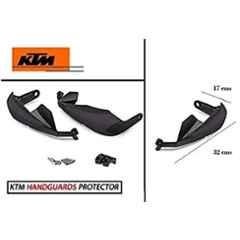 AOW Bike Hand Guard Protector Universal for All KTM Models (Pack of 2) Black Colour B-11