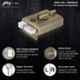 Godrej Gold Steel Ultra XL Plus Twinbolt Locking Solutions & Systems Set, 6085