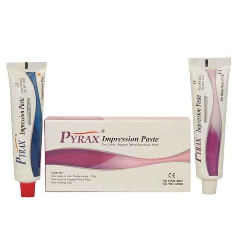 Pyrax Impression Paste, Zinc Oxide: 125g & Eugenol: 85g