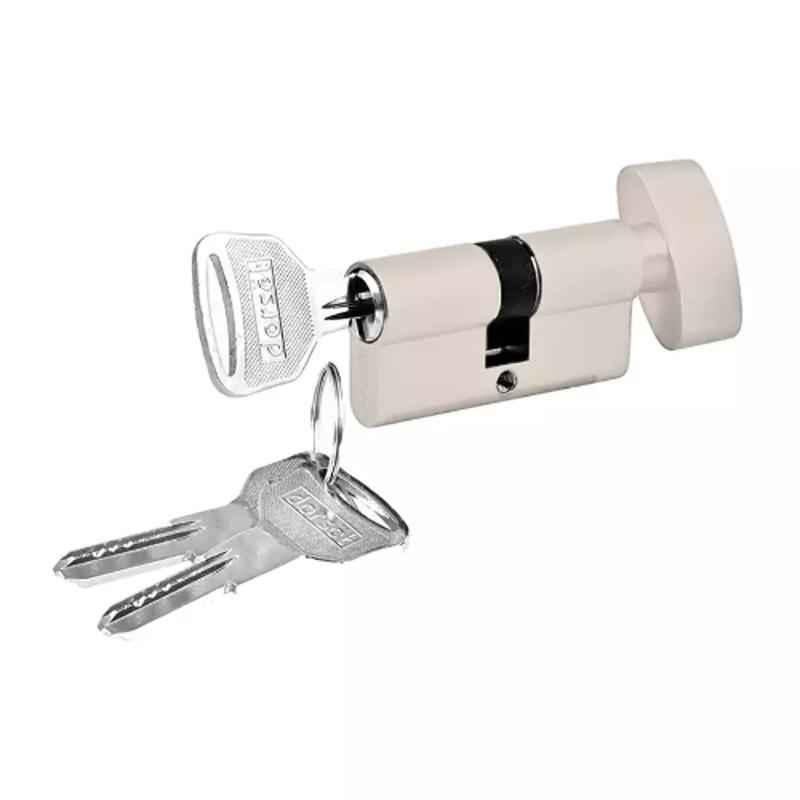 Dorset CL 512 SN 100mm Stainless Steel Satin Matt Finish Euro Profile Pin Cylinder Lock (Pack of 2)