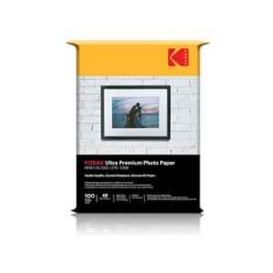 Kodak 100 Sheets 270GSM 4R White High Glossy Photo Paper, 827046RC_1