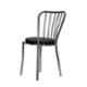 Teal Jio Leatherette Black Visitor Chair