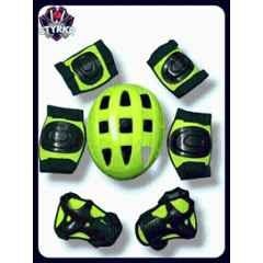 STYRKR Neon Protective Skating/Cycling Guard Kit | Multi Sport Gear for Kids 149 Cycling KitKIT-585