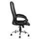 High Living Poseidon Leatherette High Back Black Office Chair