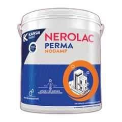 Nerolac Perma NoDamp 4 Litre White Waterproofing Coating with Crack & UV Resistant