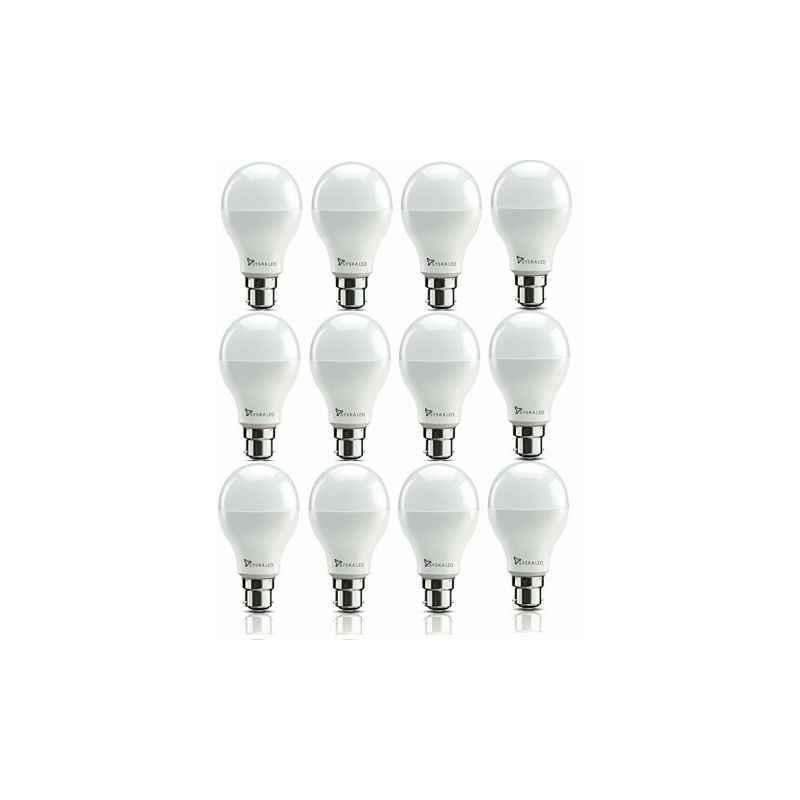 Syska 9W Cool Daylight Unbreakable LED Bulb (Pack of 12)