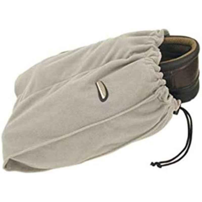 Travelon Polyester Fleece Grey Shoe Cover Bag