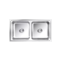 Nirali Opal Glossy Finish Kitchen Sink, Size: 950x510 mm